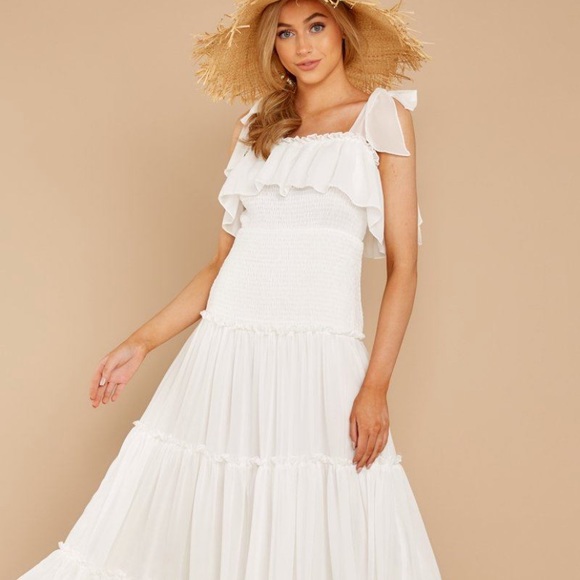 Red Dress Boutique Dresses & Skirts - Beautiful White Maxi from Red Dress Boutique